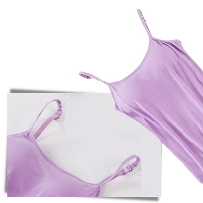 Camisole with Built-In Bra