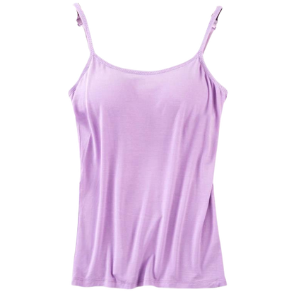 Camisole with Built-In Bra