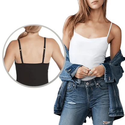 Camisole with Built-In Bra