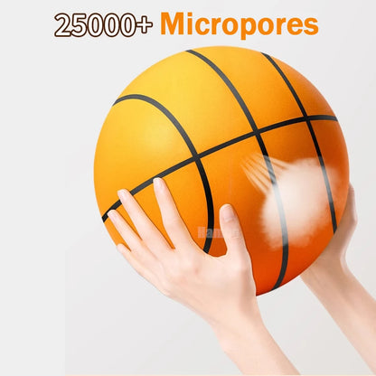 Fast Dropshipping Bouncing Mute Ball Silent Basketball Foam Basketball Silent Soft Ball Air Bounce Basketball Size 3/5/7 Basket